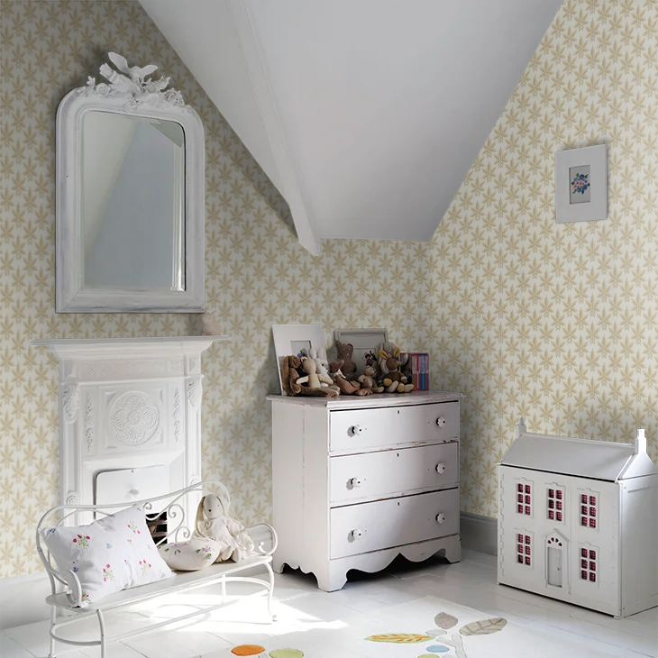 0245CLHESSI - Clutterbuck Wallpaper - Hessian - Little Greene