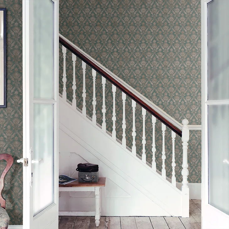 0251BHWELDZ - Borough High St Wallpaper - Weld - Little Greene