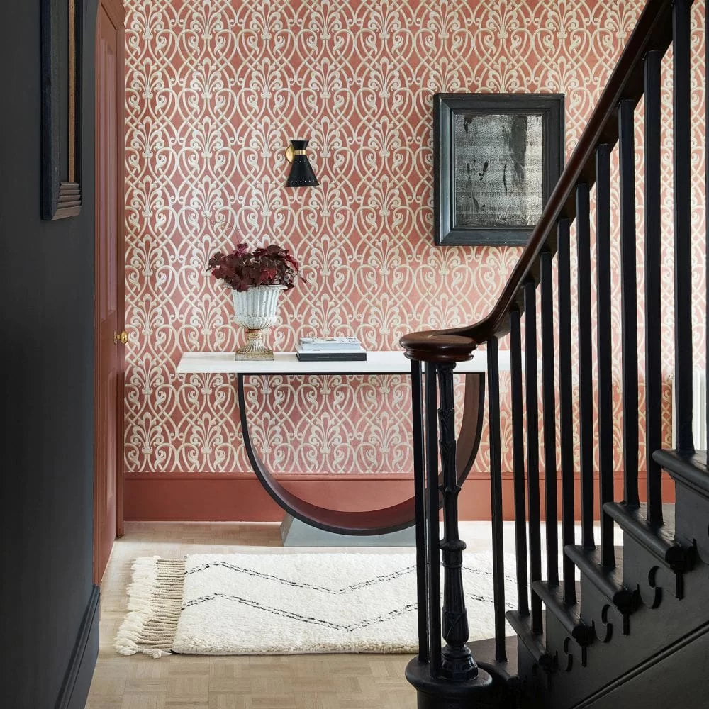 0256BKETRUS - Brook Street Wallpaper - Etruscan - Little Greene