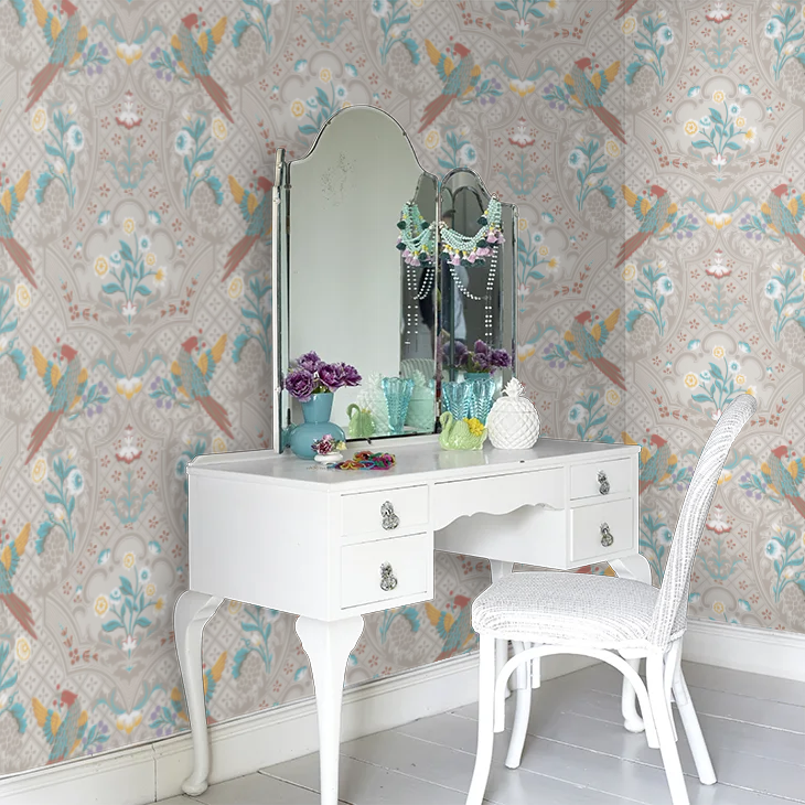 0256BRTRIUM - Brodsworth Wallpaper - Triumph - Little Greene