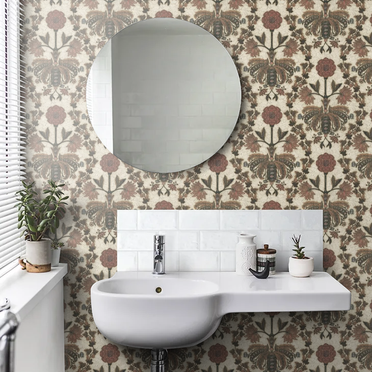 0282NBSCROL - New Bond Street Wallpaper - Scroll - Little Greene