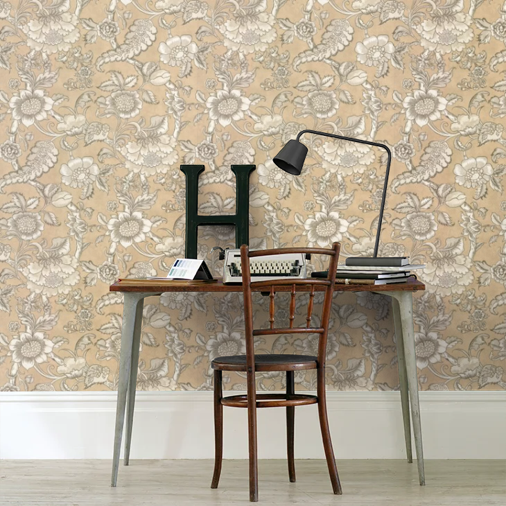 0284SACHAND - Sackville Street Wallpaper - Chandalier - Little Greene