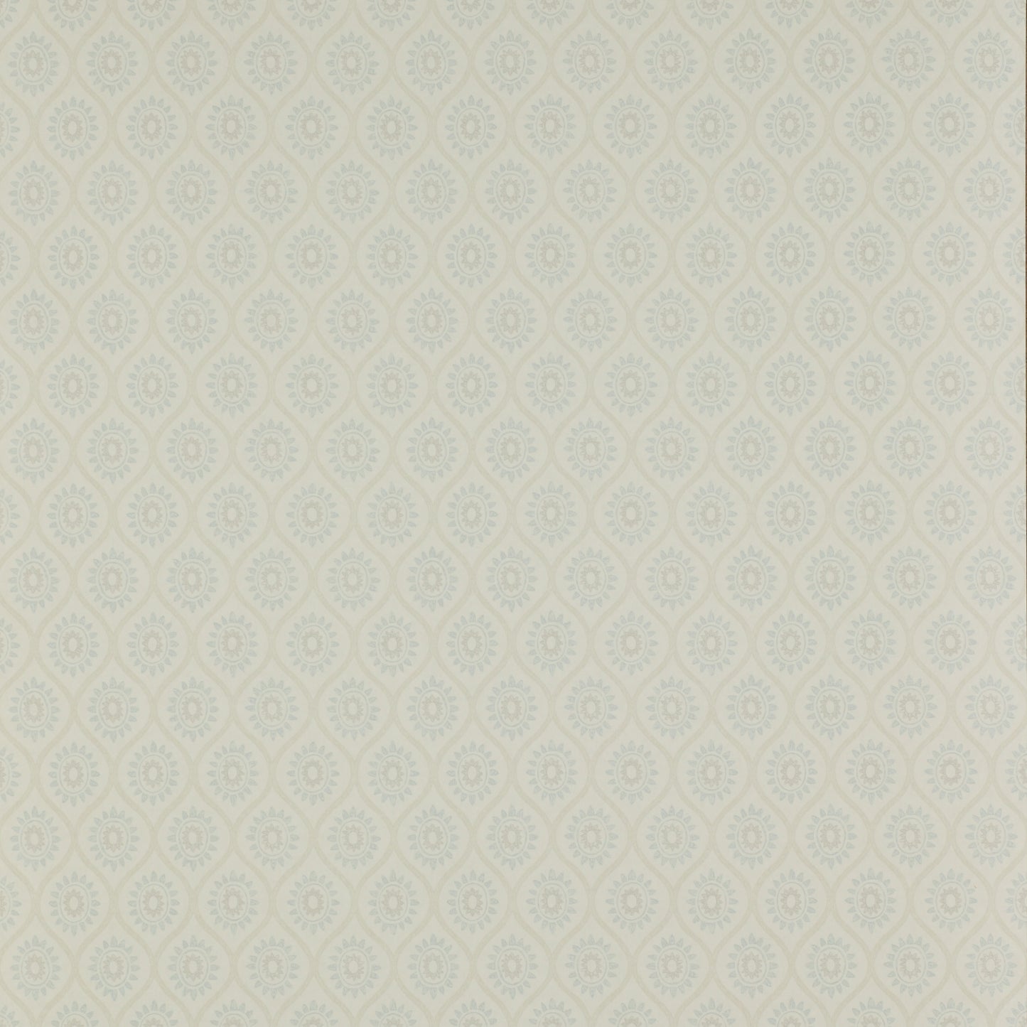 Brightwell Wallpaper - Blue/Cream - 07989/08