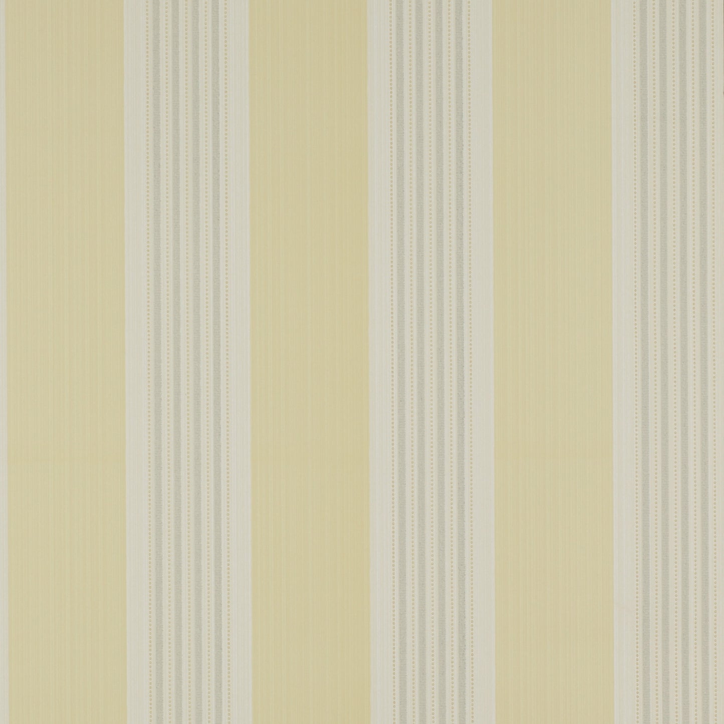 Tealby Stripe Wallpaper - Yellow/Grey - 07991/03