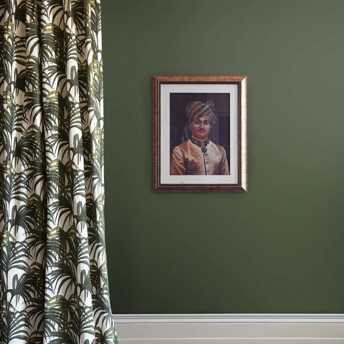 Palmeral Cotton Linen Fabric