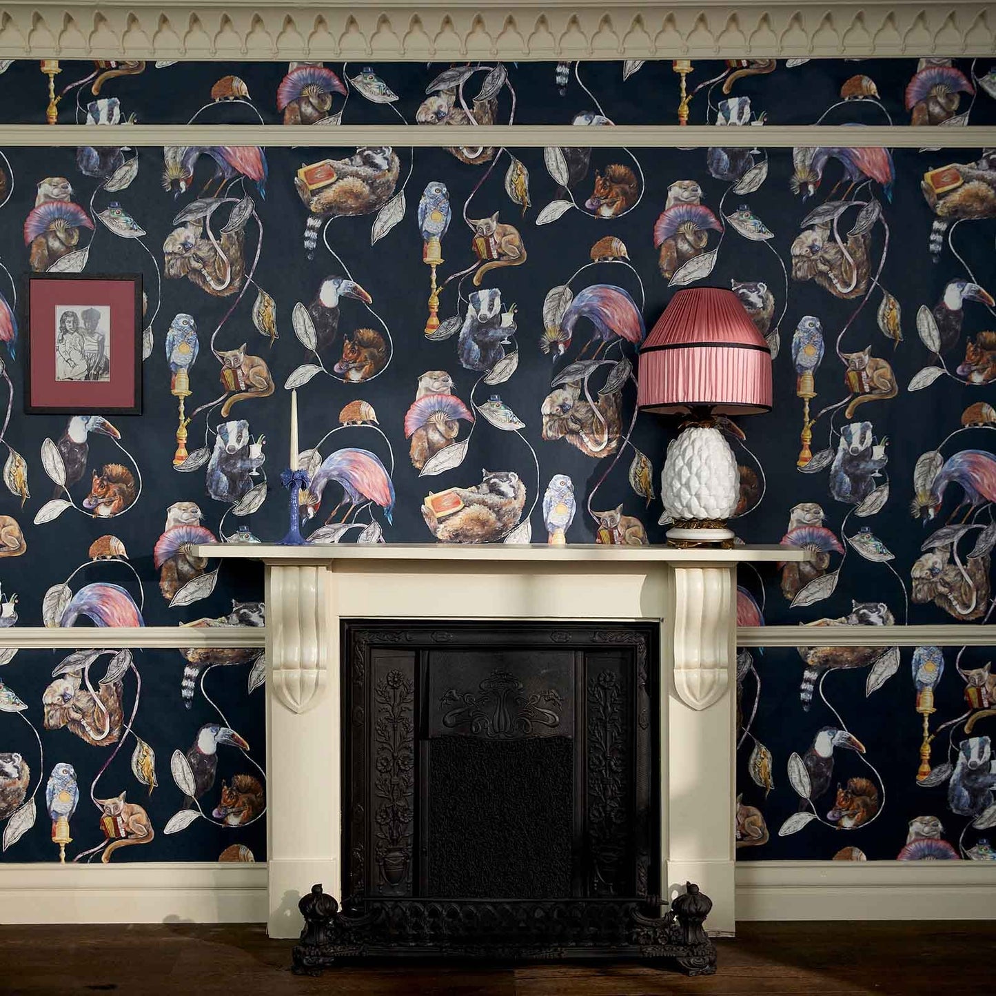 Hackney Empire Wallpaper - Midnight - 1-WA-HAC-DI-MID-XXX