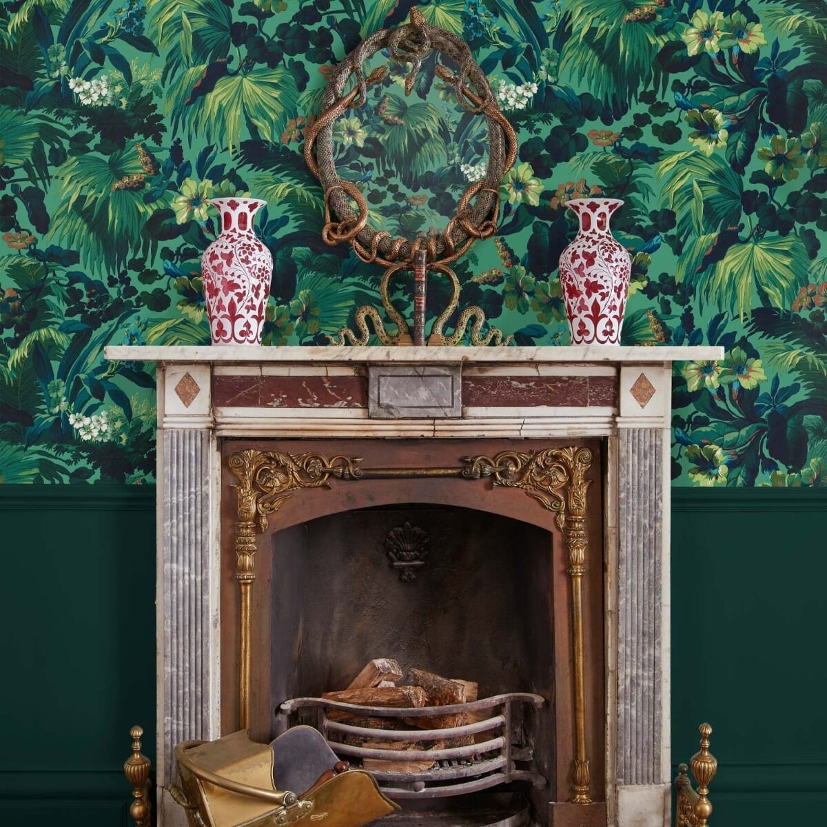 Limerence Wallpaper - Malachite - 1-WA-LIM-DI-MAL-XXX