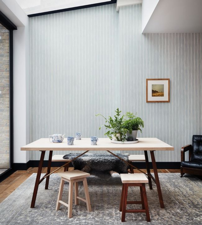 Marquee Stripe Wallpaper - Midnight - 110/2007