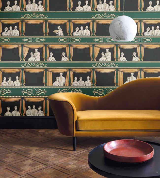 Teatro Wallpaper - Racing Green - 114/4009