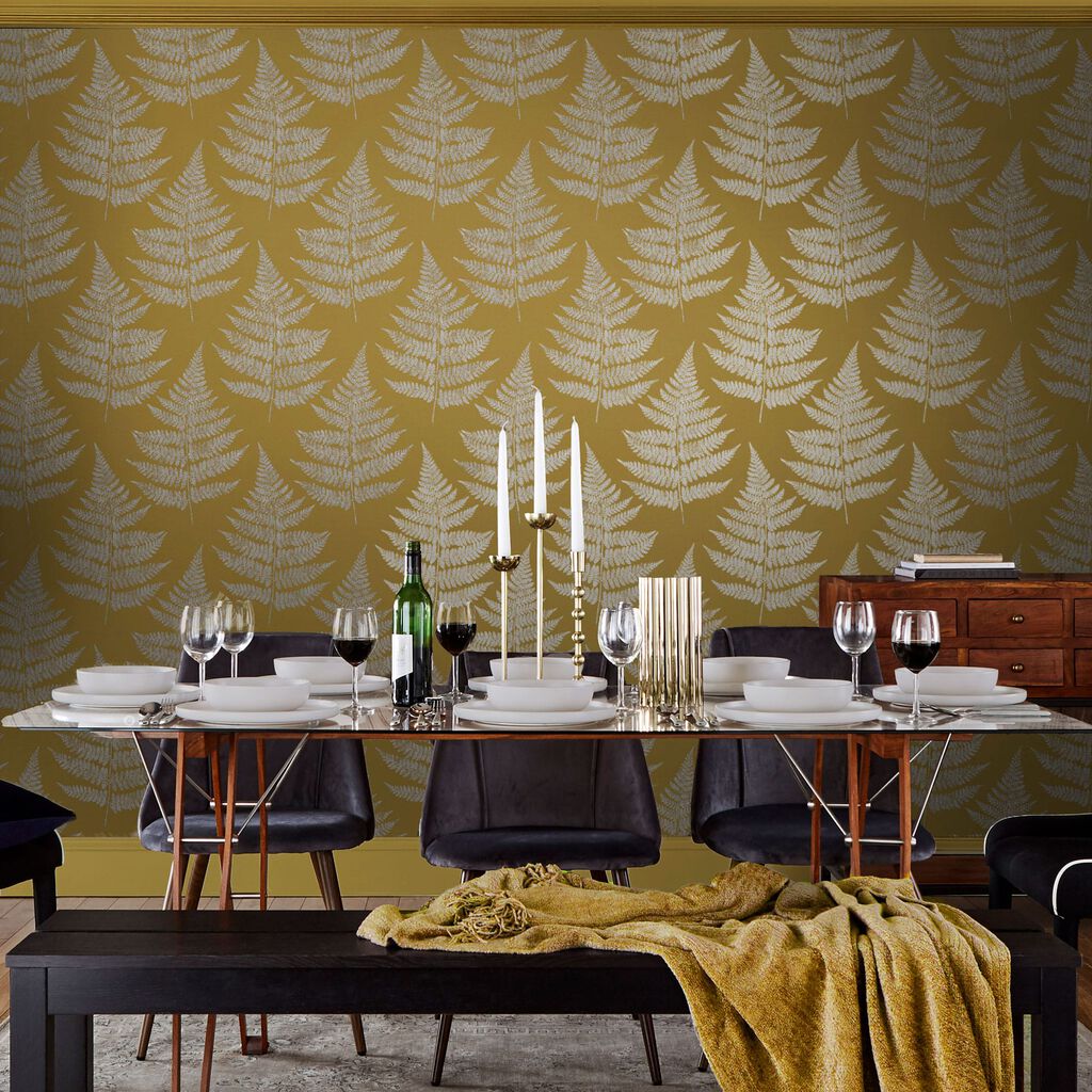 115074 - Royal Fern Wallpaper - Summer - Graham & Brown