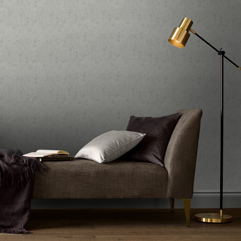 115245 - Serpentine Wallpaper - Grey - Graham & Brown
