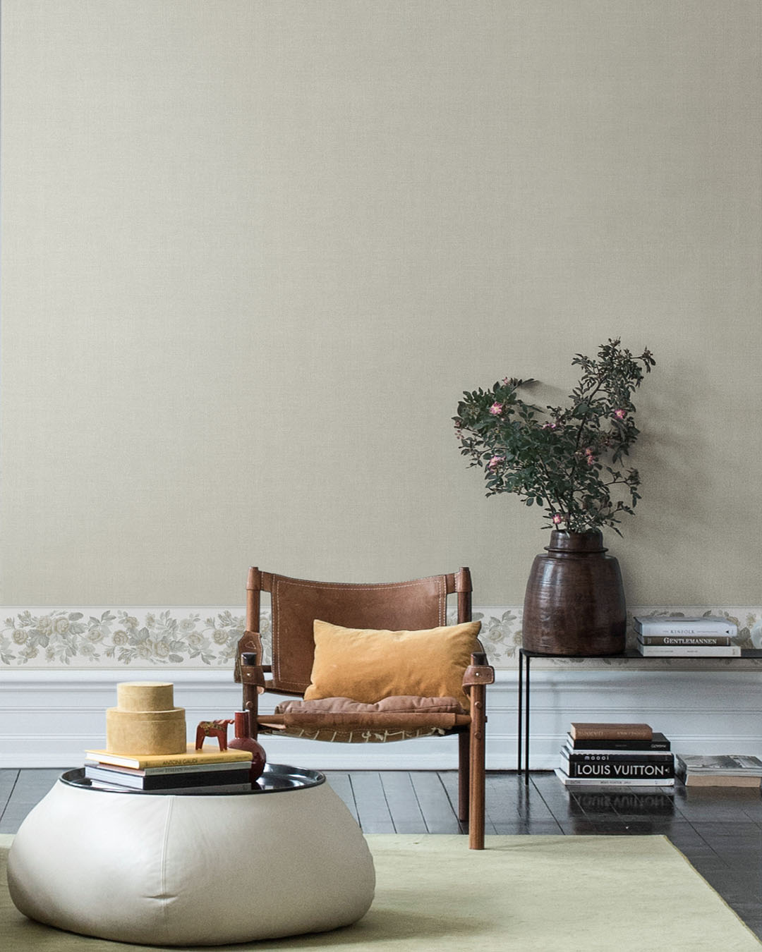 116042 - Rosdalen bard Wallpaper - Gray - Midbec