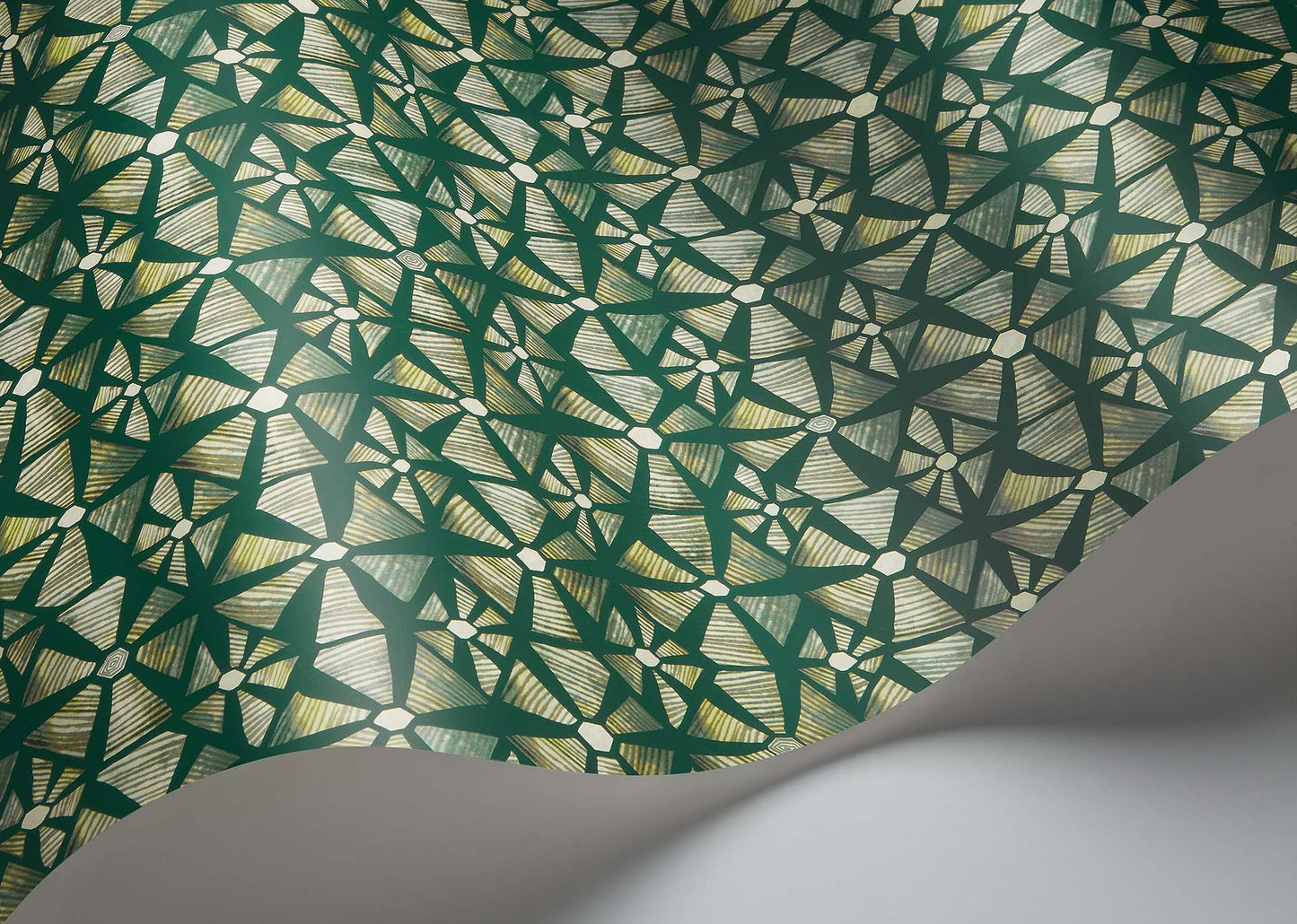 Kalahari Wallpaper - Forest Green & Racing Green - 119/6030