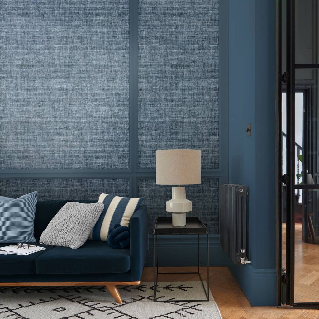 120664 - Sanctuary Wallpaper - Ink - Graham & Brown