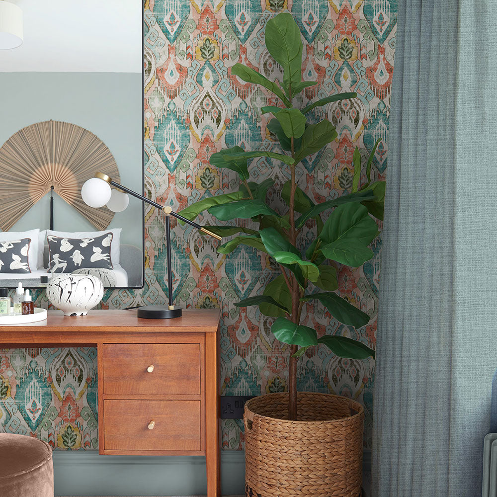 121457 - Daraee Tapestry Wallpaper - Multi - Graham & Brown