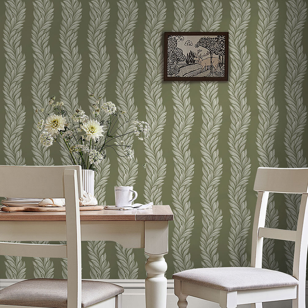 Coulderton Leaves Wallpaper