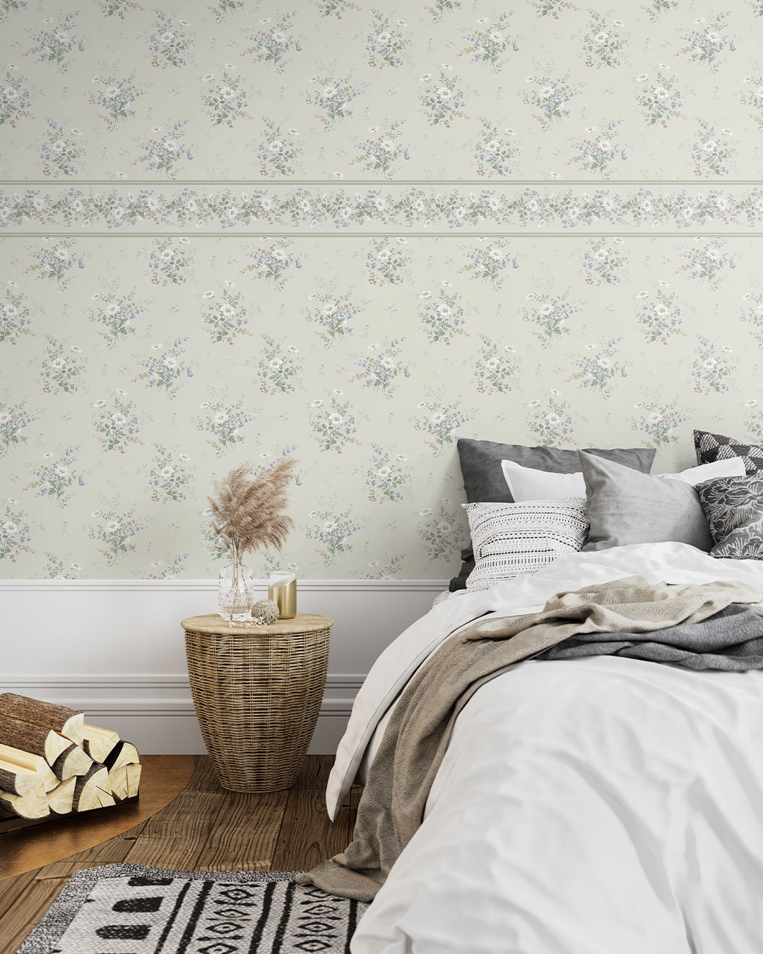 16002 - Olivia Wallpaper - Gray - Midbec