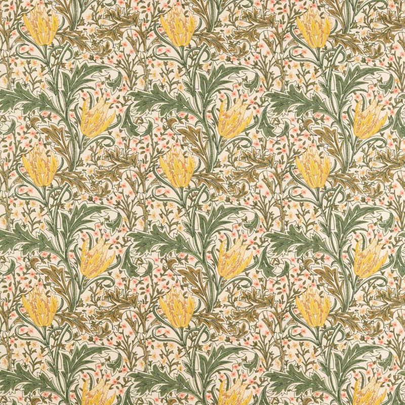 Lent Lily Embroidery Fabric