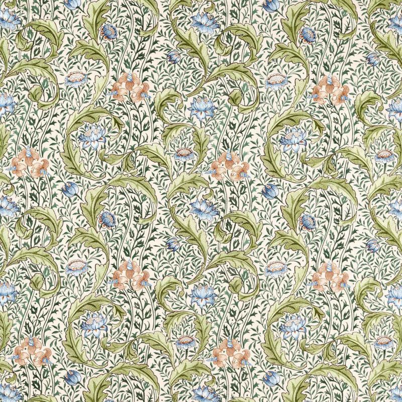 Wild Tulip & Vine Embroidery Fabric