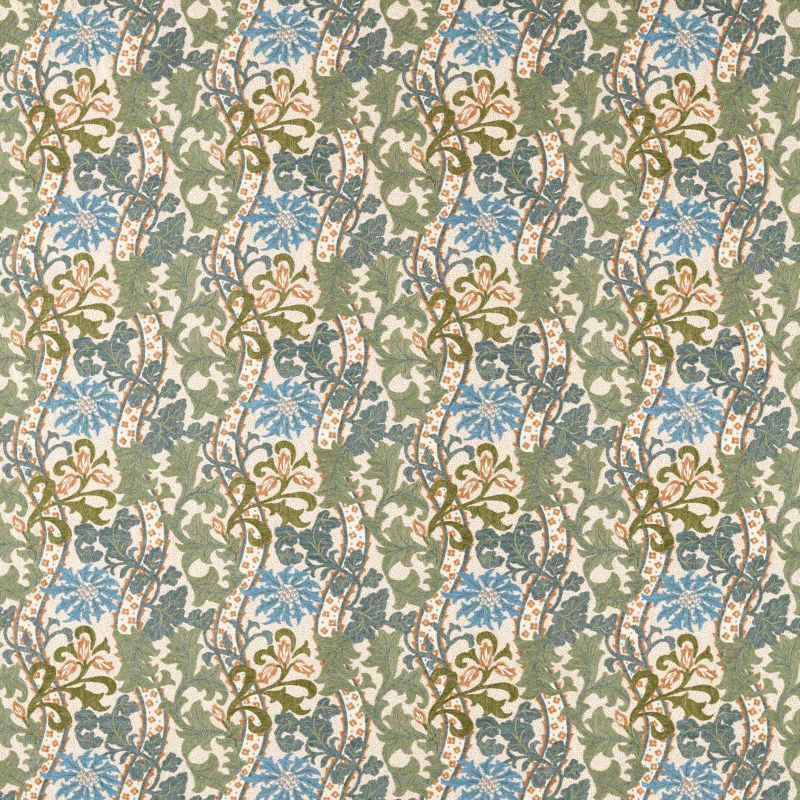 Cornflower Embroidery Fabric
