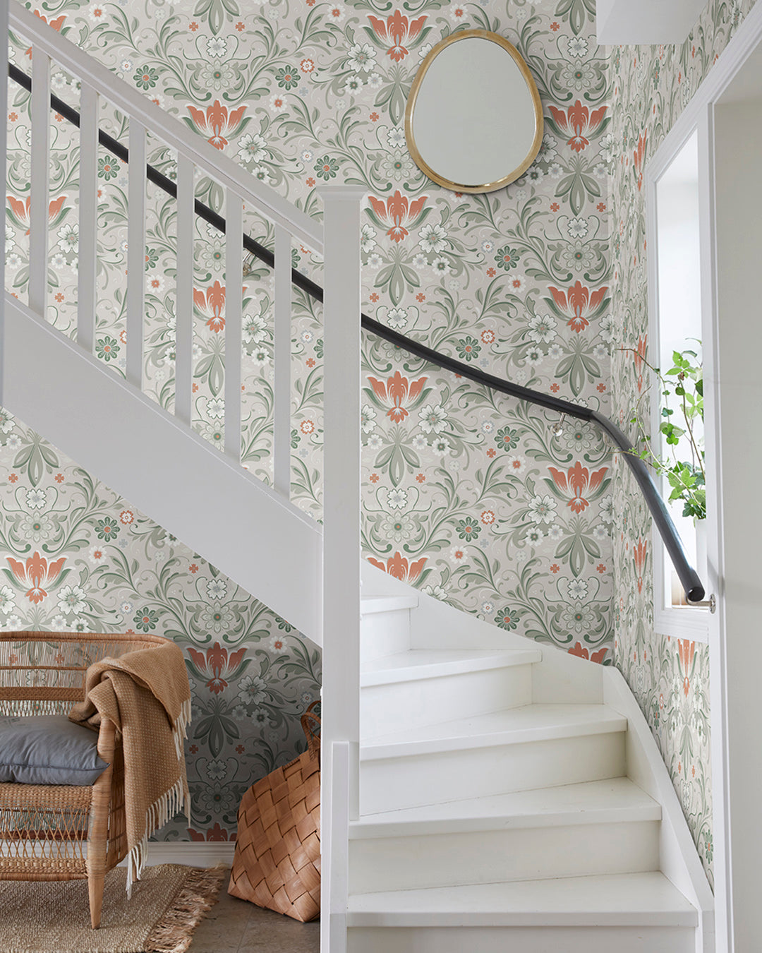 24108 - ostanskar Wallpaper - Gray/Beige - Midbec