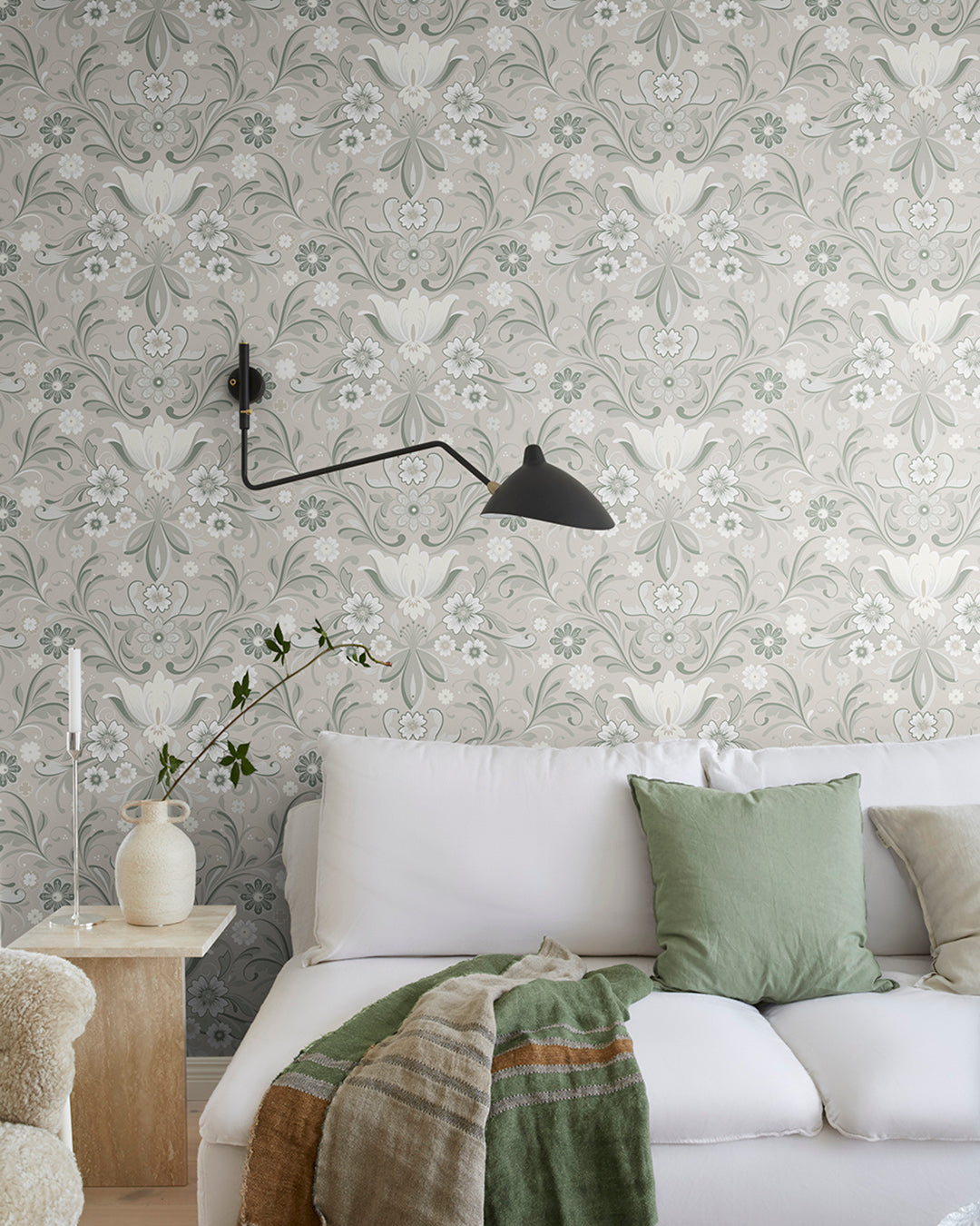 24112 - ostanskar Wallpaper - Beige - Midbec