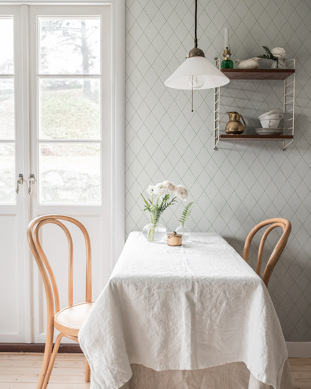 27003 - Ruben Wallpaper - Creamy White - Midbec