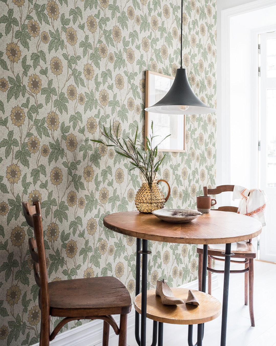 28021 - Solvej Wallpaper - Beige - Midbec