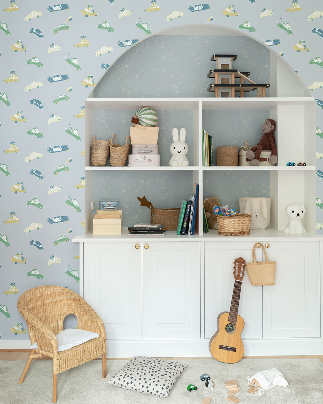 29013 - Bilarna Wallpaper - Light Blue - Midbec