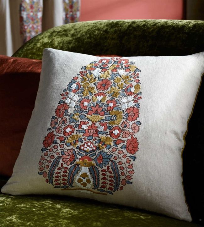 Boleyn Fabric - Pink - Zoffany