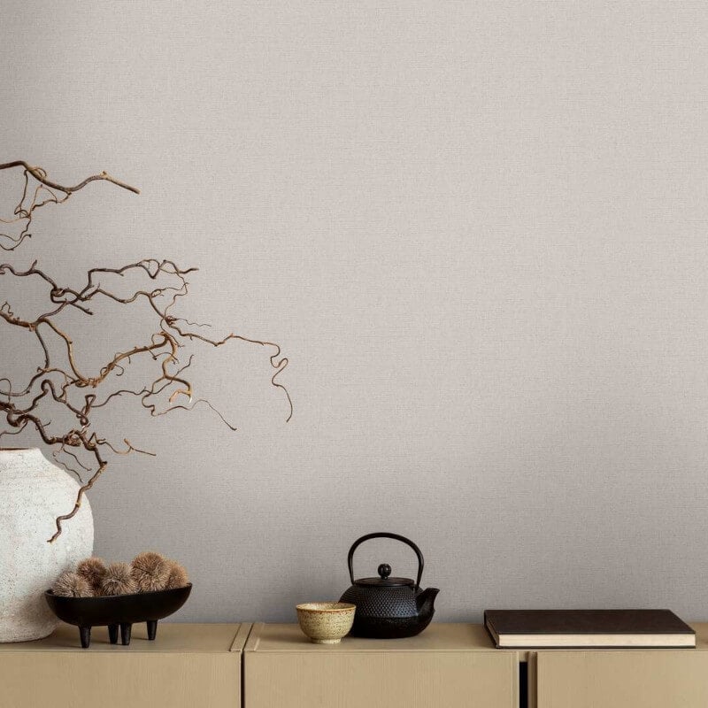 Linen Effect Texture Wallpaper