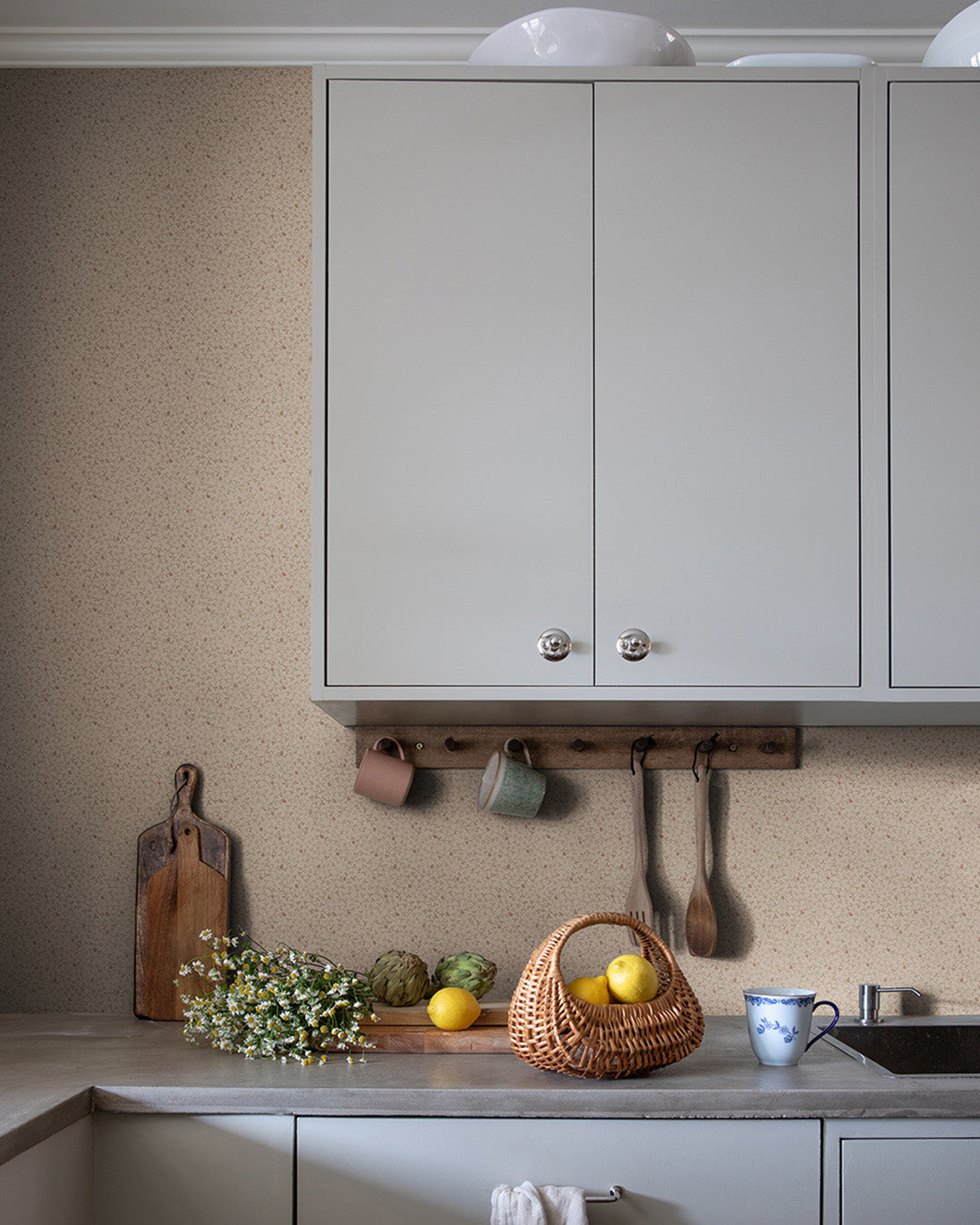 44108 - Clover Wallpaper - Pink - Midbec