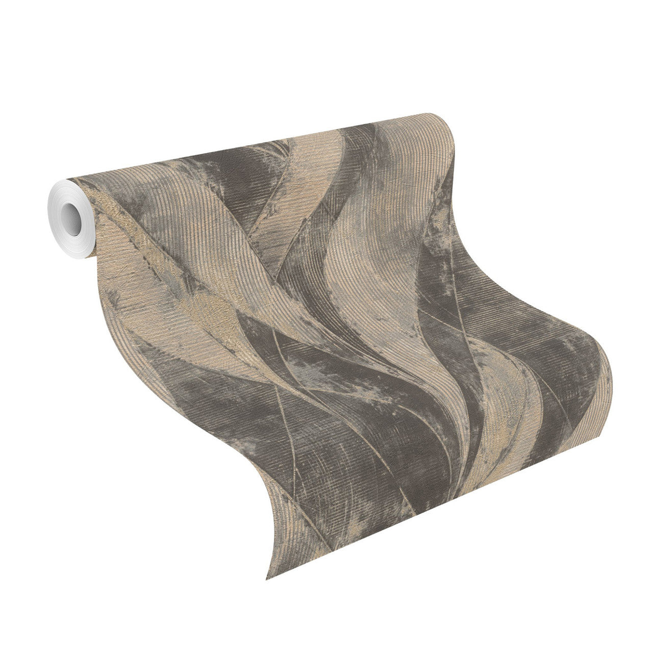 520071 - Emporium III Wallpaper - Black/Gold - Rasch