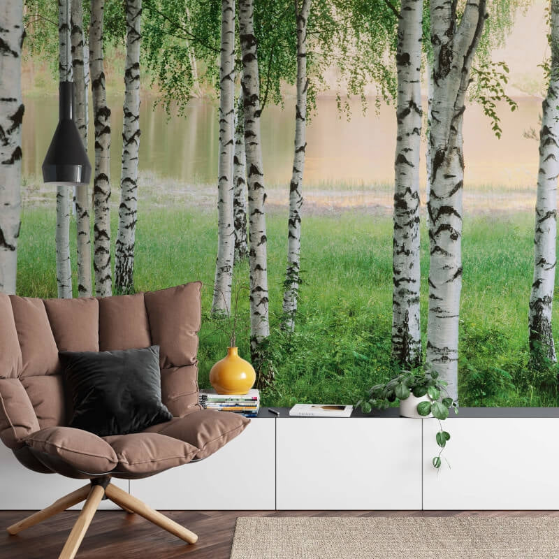 Wall-art Nordic Forest Wall Mural