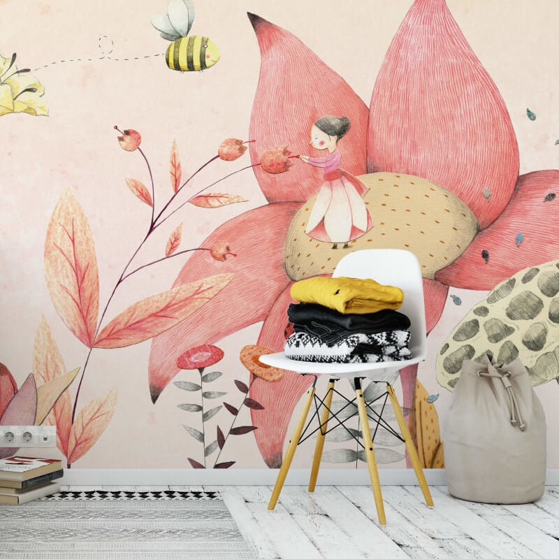 Wall-art Thumbelina Wall Mural