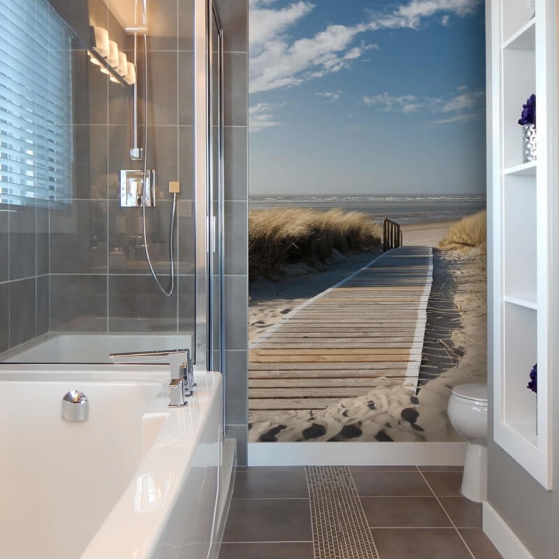 Wall-art By the Seaside Wall Mural