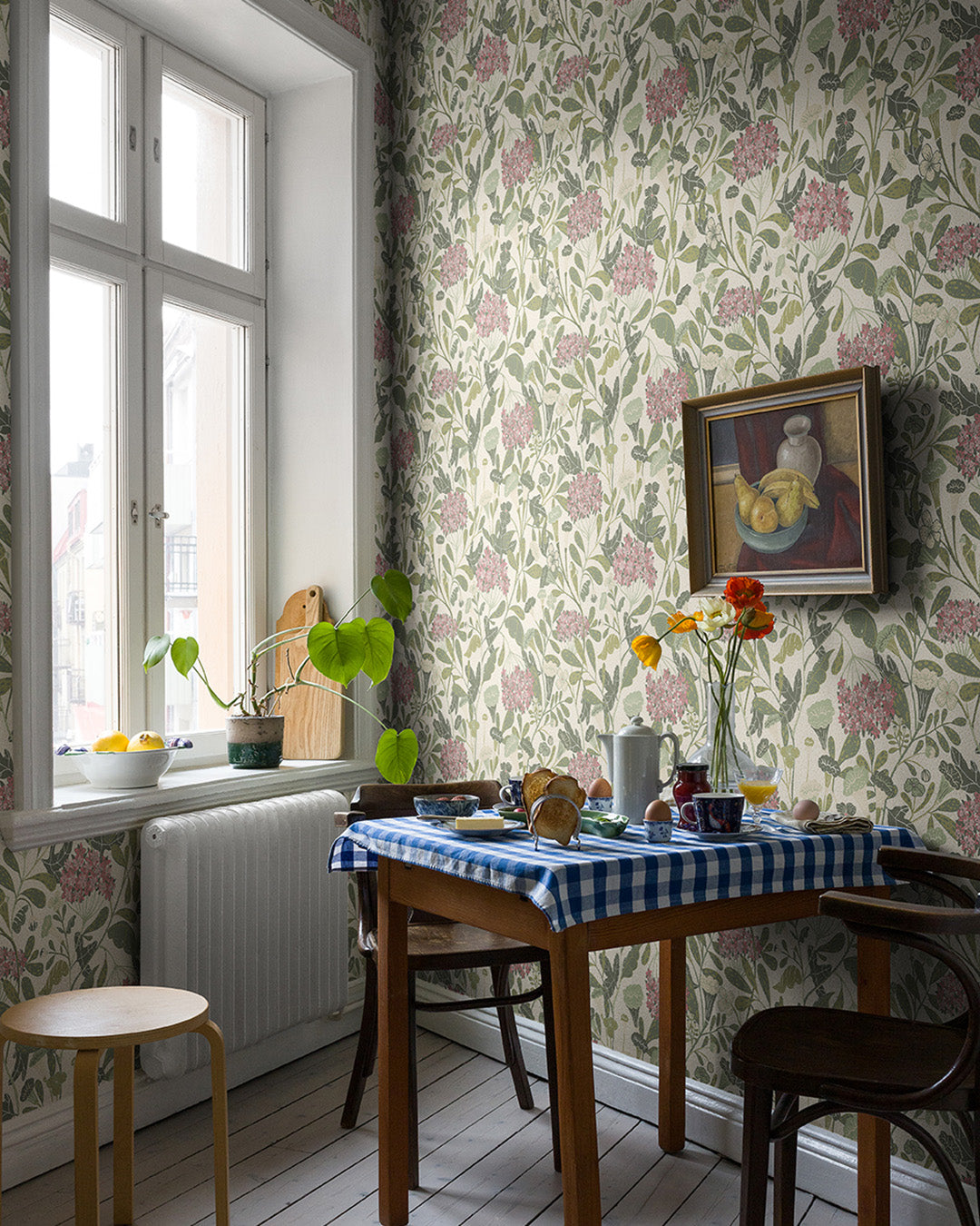 55025 - Hybbe Wallpaper - Light Lilac - Midbec