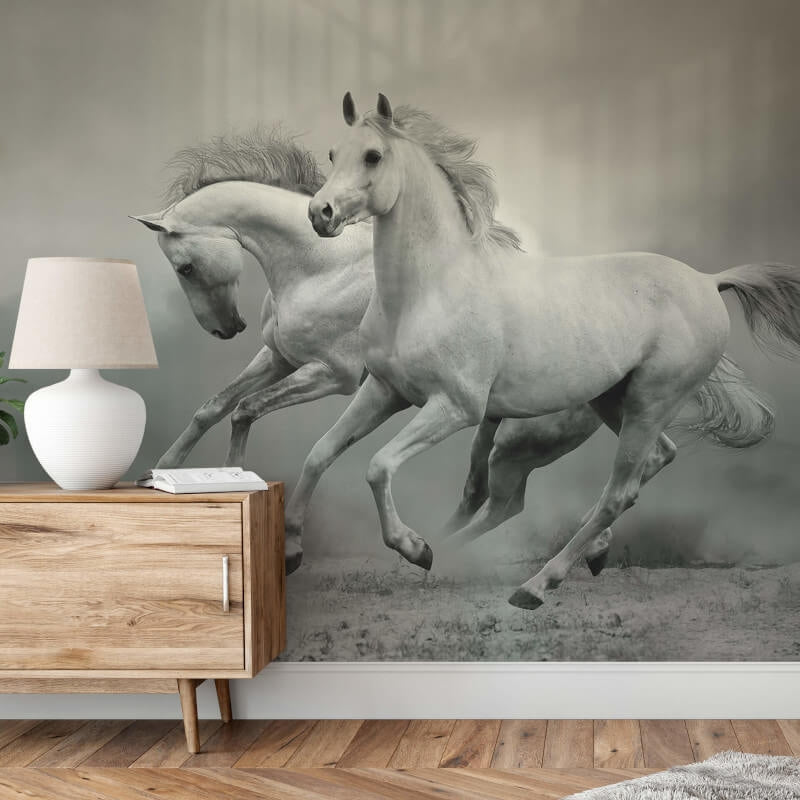 Wall-art Wild Horses Wall Mural