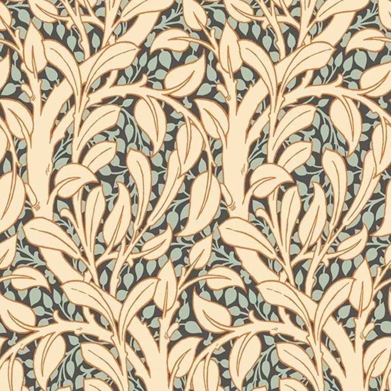 600726 - Art Nouveau Heritage Wallpaper - Beige - K & K