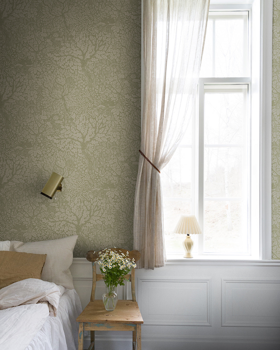 83108 - Olle Wallpaper - Beige - Midbec