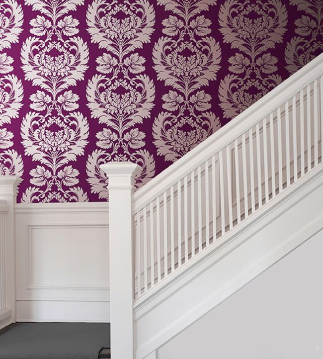 Hovingham Wallpaper - Chalk on White - 88/2008