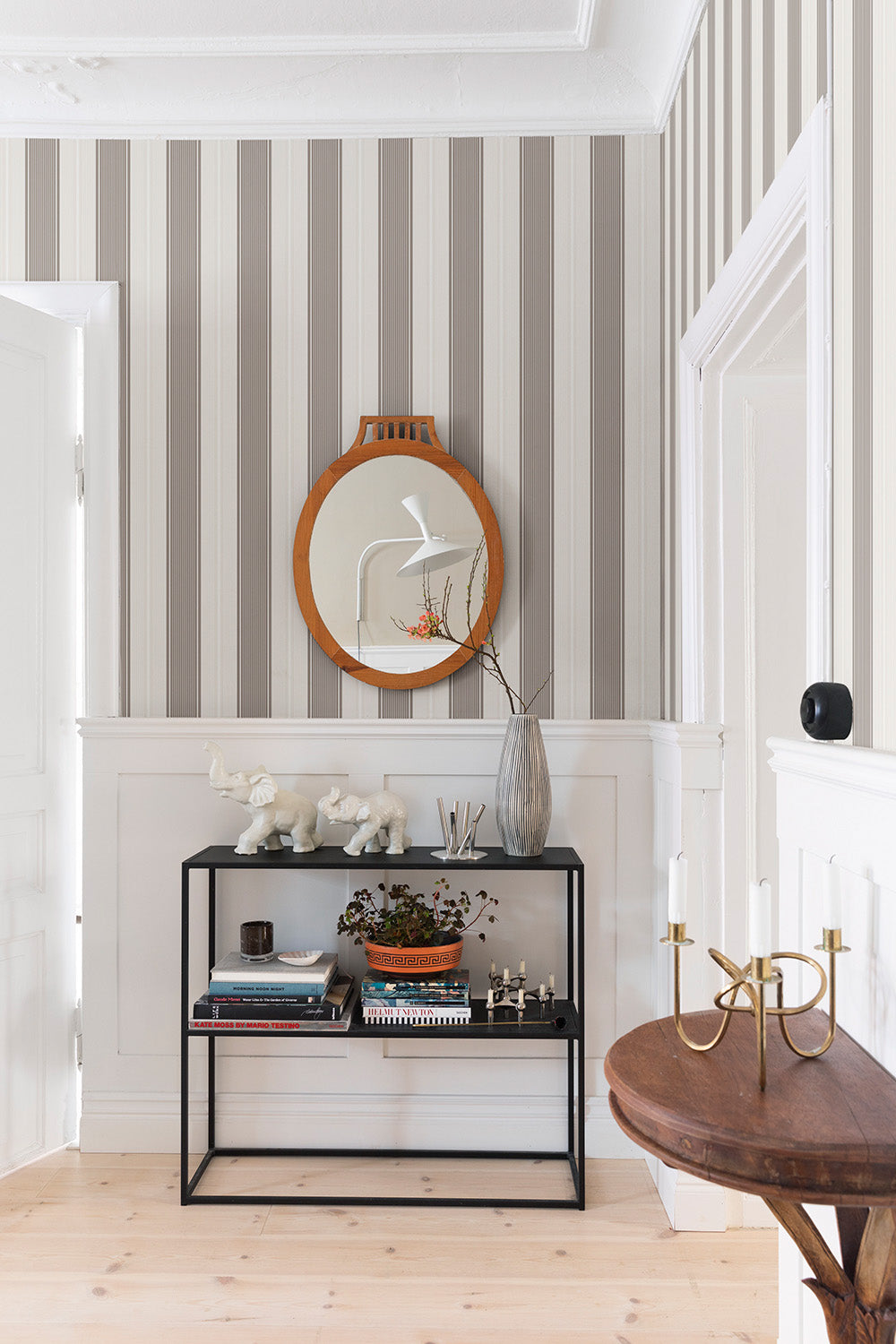 92125 - Fred Wallpaper - Brown/Gray - Midbec