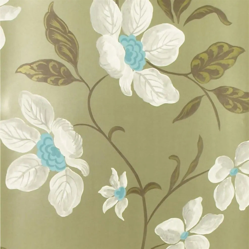 Angelique Wallpaper - Zinc - P481/02 - Designers Guild