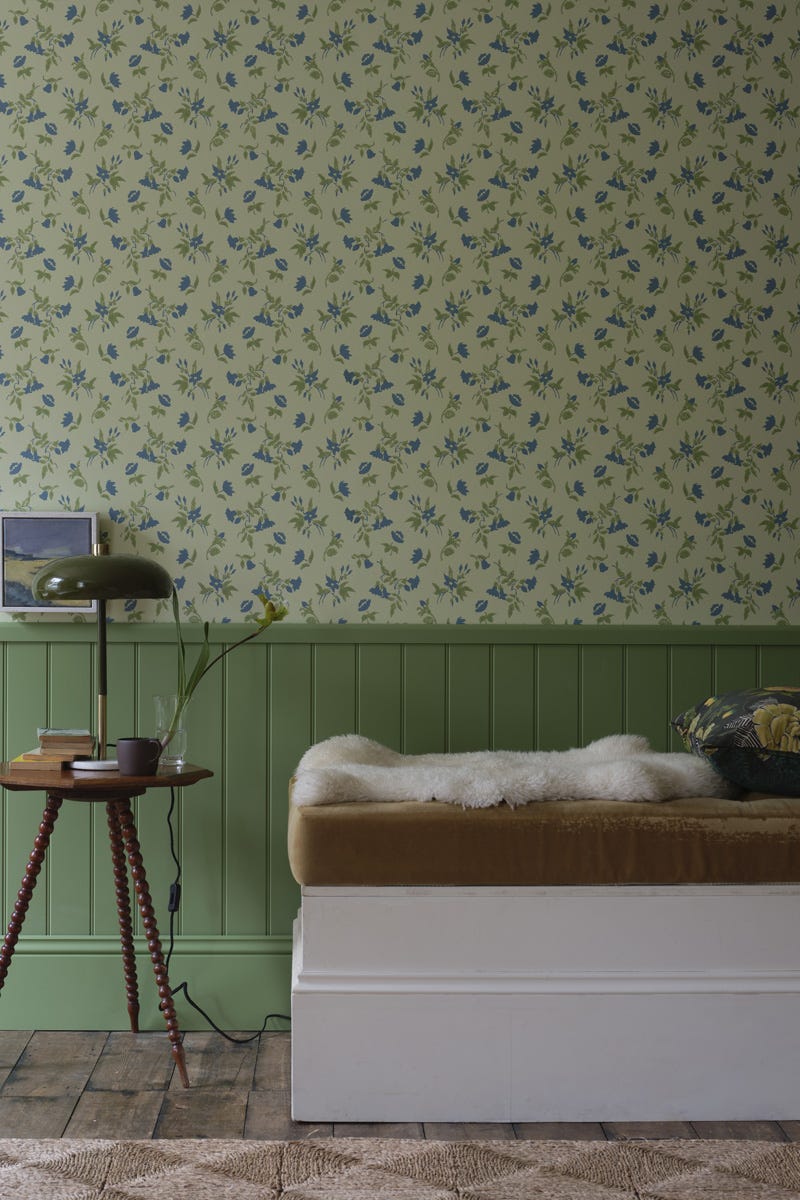 Auguste Wallpaper - Yeabridge Green - 6505 - Farrow & Ball