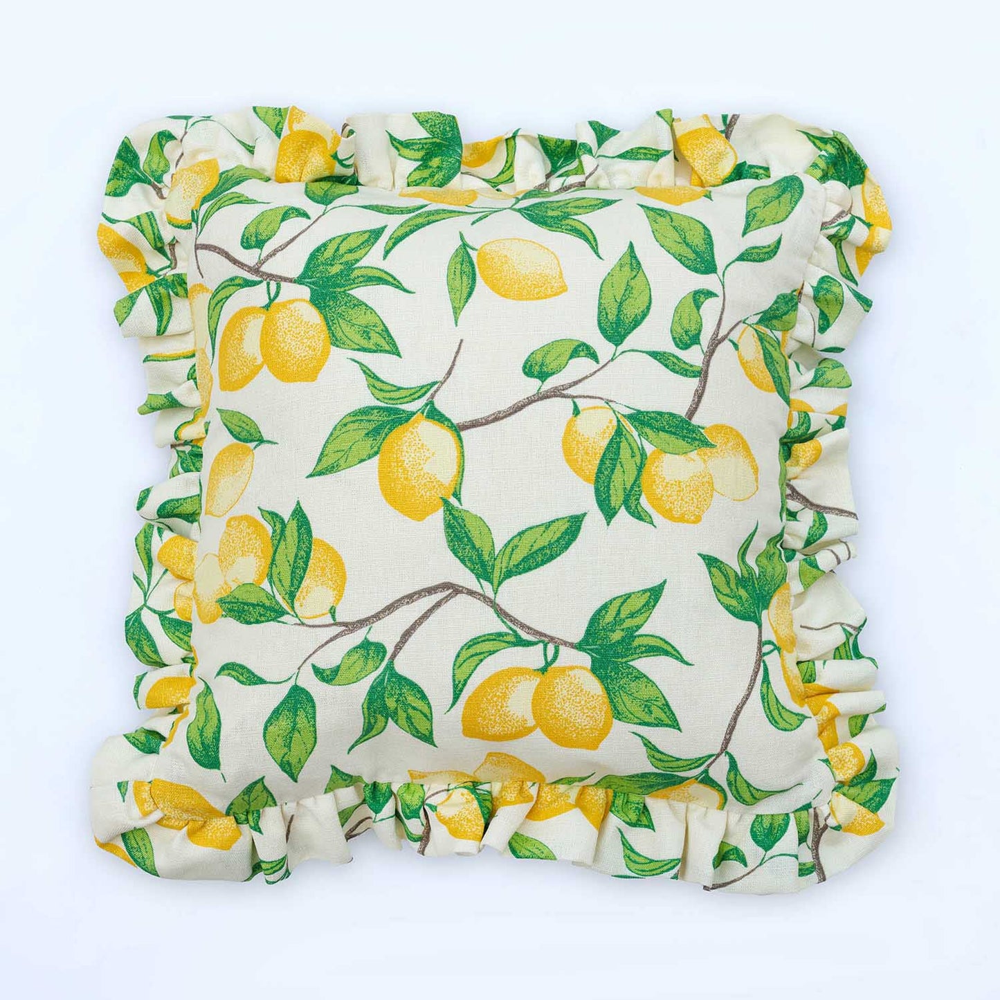 Capri Lemon Cushion - Multicolor - Barneby Gates