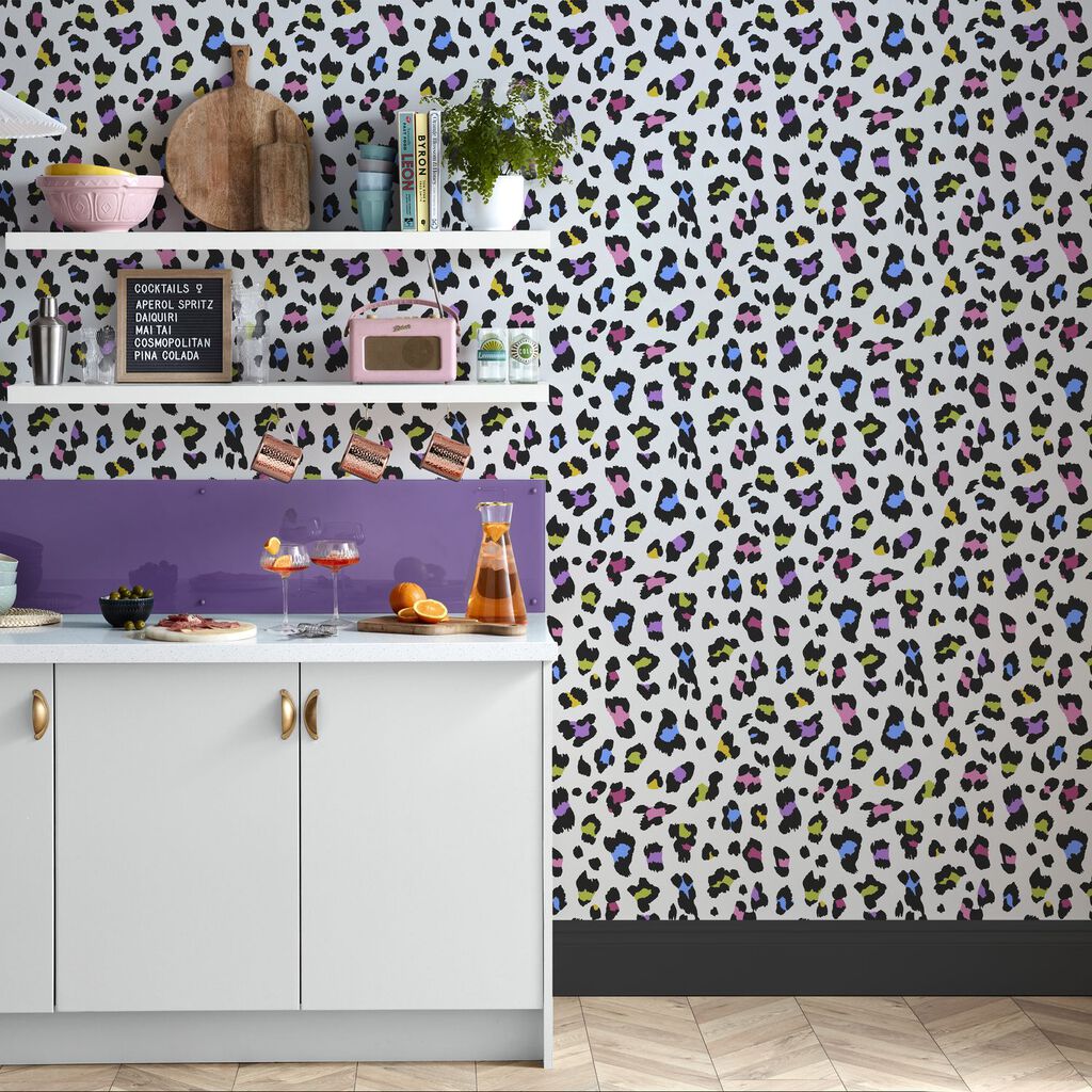 Big Cat Wallpaper - Tutti Frutti - Envy