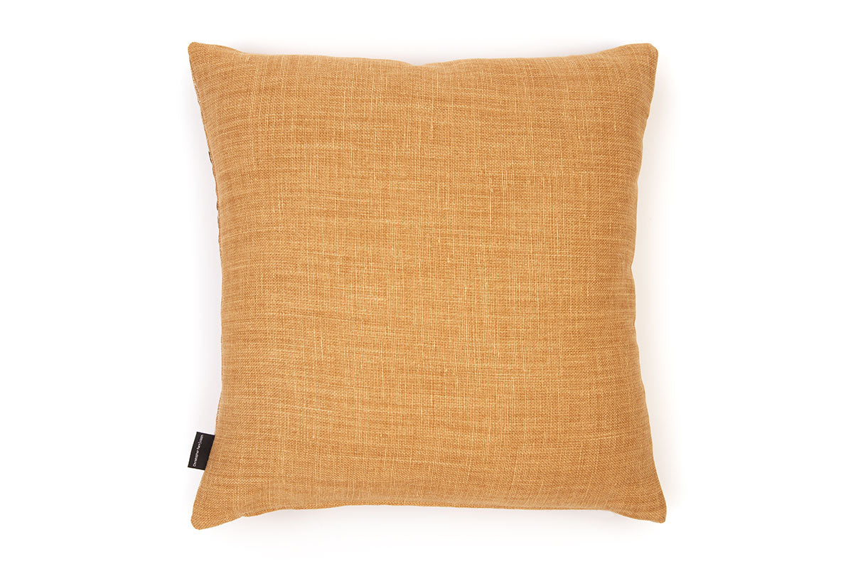 Refugee Craft Group Wiggly Flower Back Cushion