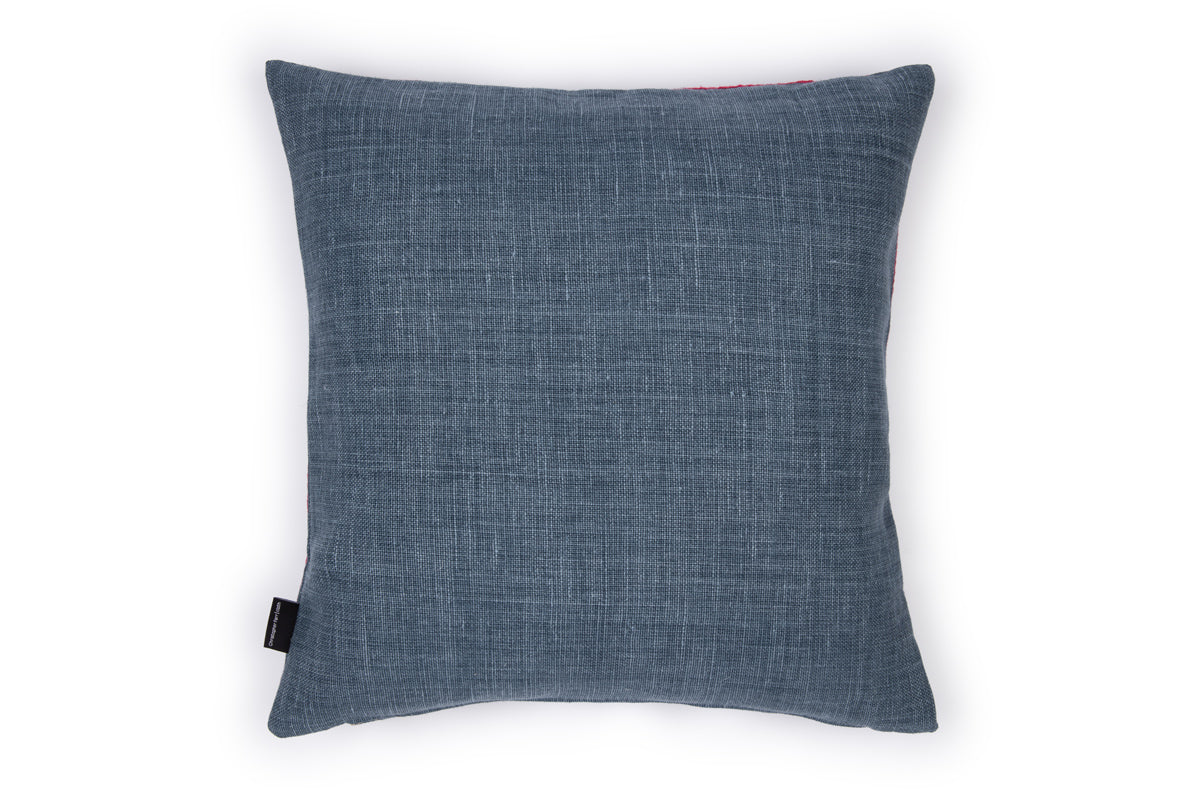 Refugee Craft Group Spinning Flowers Back Cushion