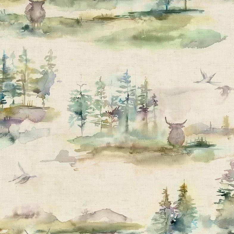 Caledonian Forest Topaz Fabric