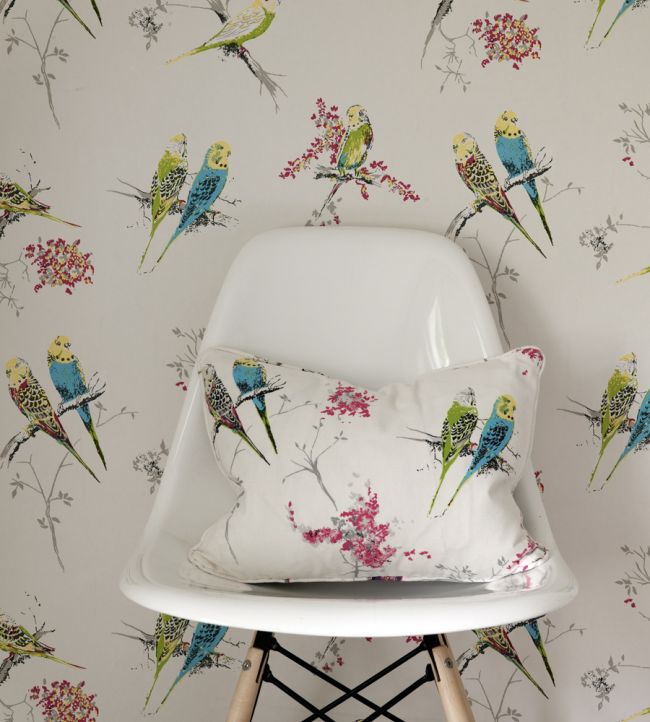 Chirpy Room Fabric - Multicolor